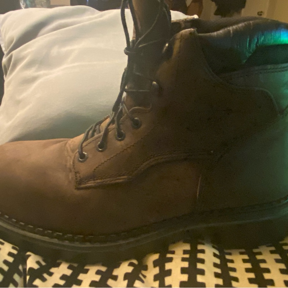 RED WING STEEL TOE BOOTS size 11 4406 6 inch